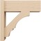 Ekena Millwork 8-in W x 22-in D x 22-in H Balboa Block Rough Cedar Woodgrain TimberThane Outlooker, Primed Tan OUTUR080X22X22BOA44RCPR - alternate 6